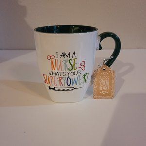 I Am A Nurse Whats Your Superpower Coffee Mug Cup